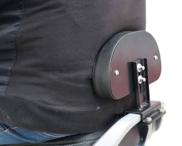 TVS Jupiter 125 Backrest | Premium Pillion Back Support – skdbikeworld