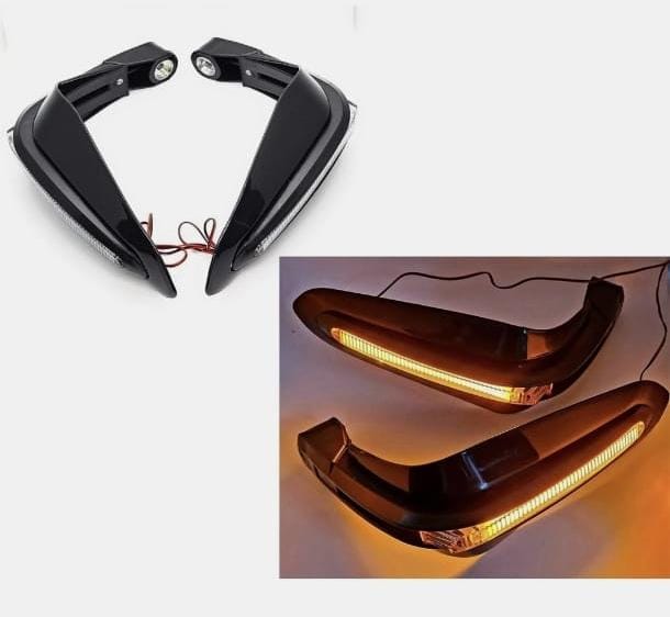 LED Hand Guard for Bikes | Premium Bike Hand Protection | SKD BIKE ...