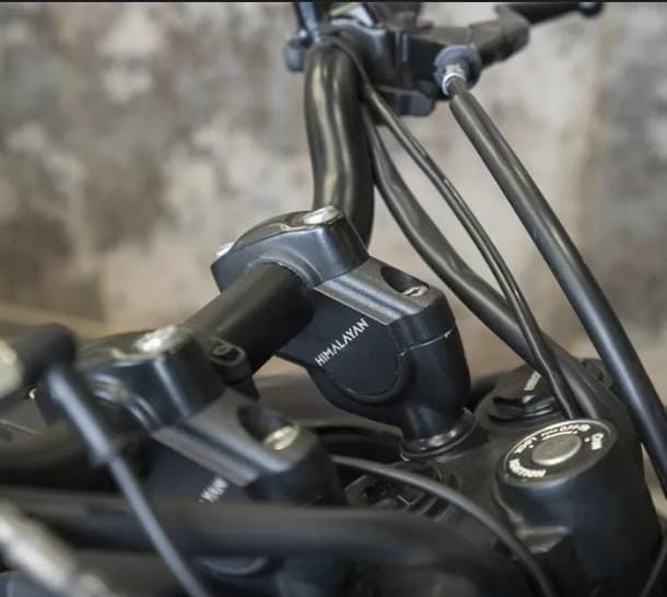 RE Himalayan 450 Handle Riser Angular | Premium Handlebar Riser ...