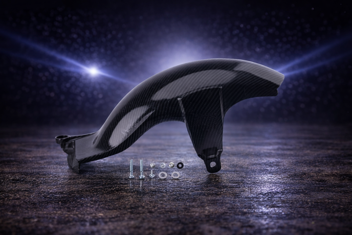 Yamaha Aerox 155 Carbon Rear Wheel Fender | Premium Mud Guard ...