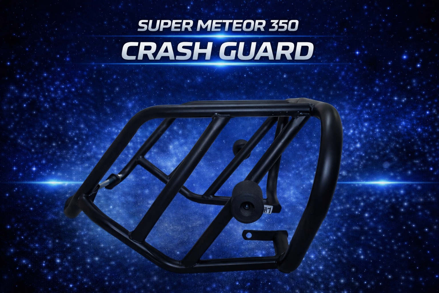 RE Meteor 350 Crash Guard With Leg Guard | Premium Safety Guard ...