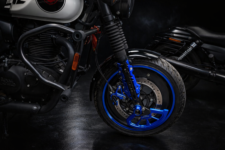 RE Hunter 350 Full Wheel Combo | Premium Alloy Wheel Set – skdbikeworld