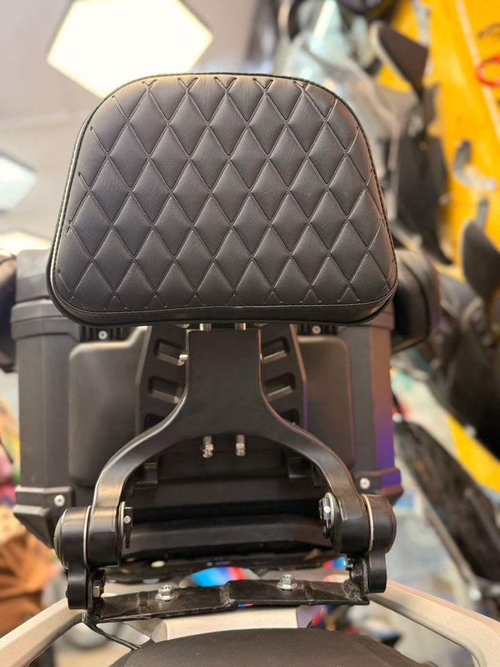 Adjustable Bike Back Rest Black | Premium Rider Support Cushion | SKD ...