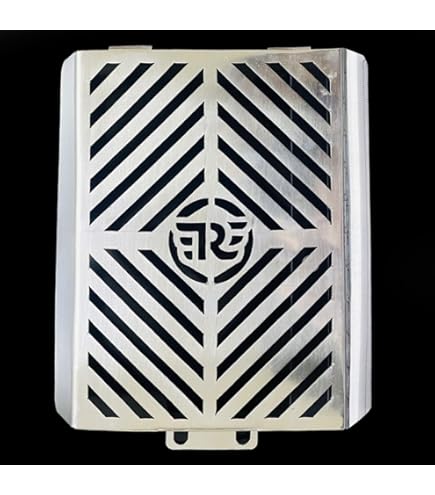Premium Metal Radiator Guard for GT 650 & Interceptor 650 Silver | SKD ...