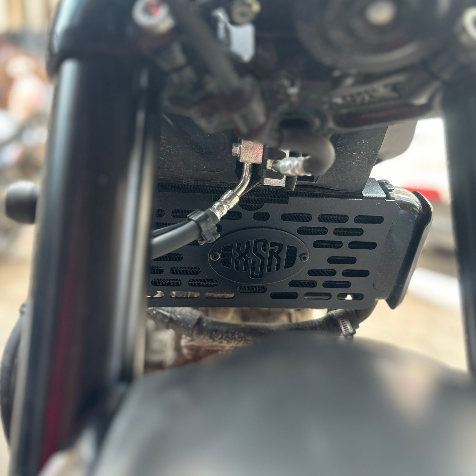 Yamaha XSR 155 Radiator Guard | Premium Radiator Protector – skdbikeworld