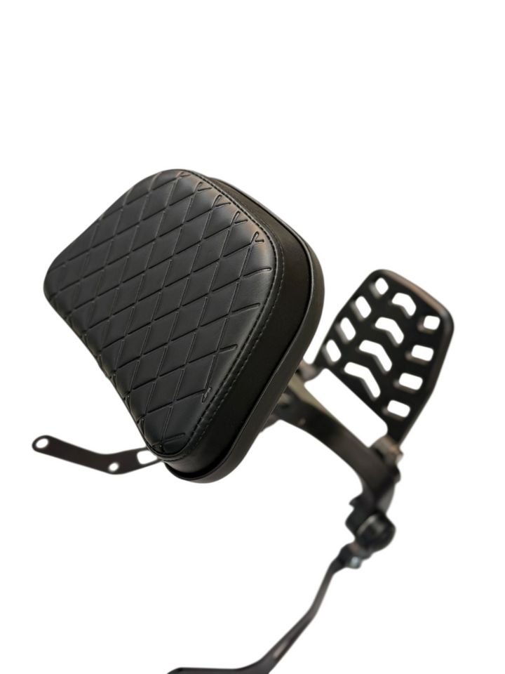 Adjustable Bike Back Rest Black | Premium Rider Support Cushion | SKD ...
