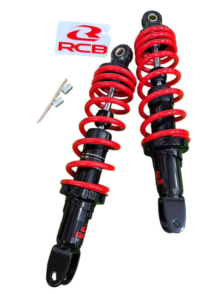 RCB REAR SHOCK ABSORBER A3 AEROX 155 305MM 01A0266 (titanium, 305mm, A ...