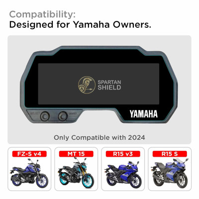 Digital Meter Screen Guard Compatible With YAMAHA MT15