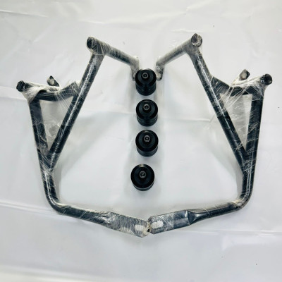 Ns 160 small crash guard with 4 slider
